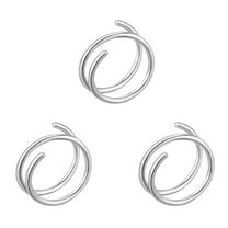 Double Nose Ring Hoop For Single Piercing Nose Hoop Twist Shape For Women