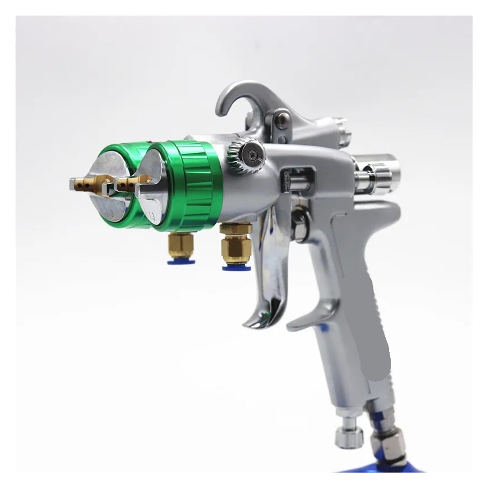 Double Nozzle Spray Gun,Pressure Feed,Paint Spraying Machine,Double ...