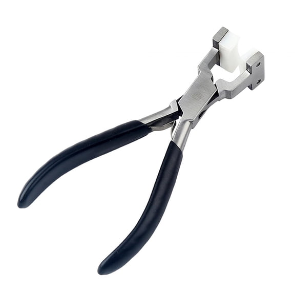 Double Nylon Pliers Nose Plier Anti Rust Easily Grip Jaw Plier Jewelry Plier for Wire Wrapping Jewelry Making Tool Beading Style C