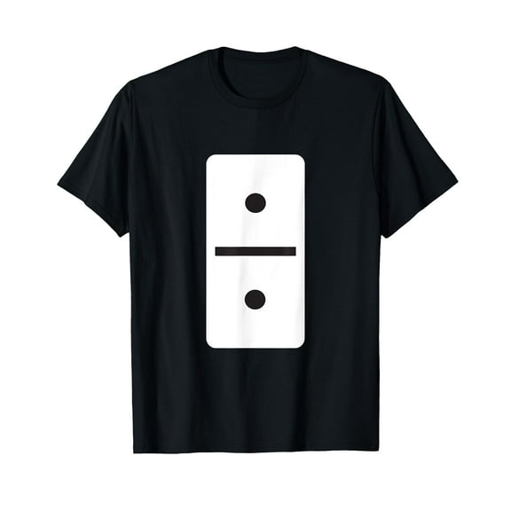 Double One Dominoes T-Shirt Halloween Costume Domino Game T-Shirt