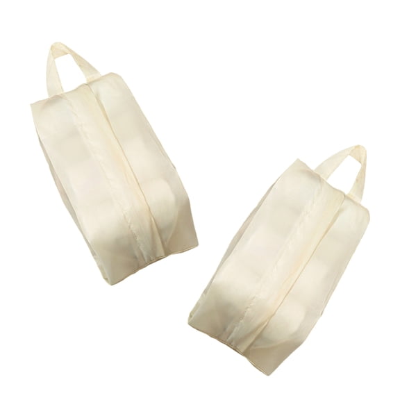 Double Pack Travel Organizers Bags Foldable Split Storage Pouches for Gym Outdoor Activities