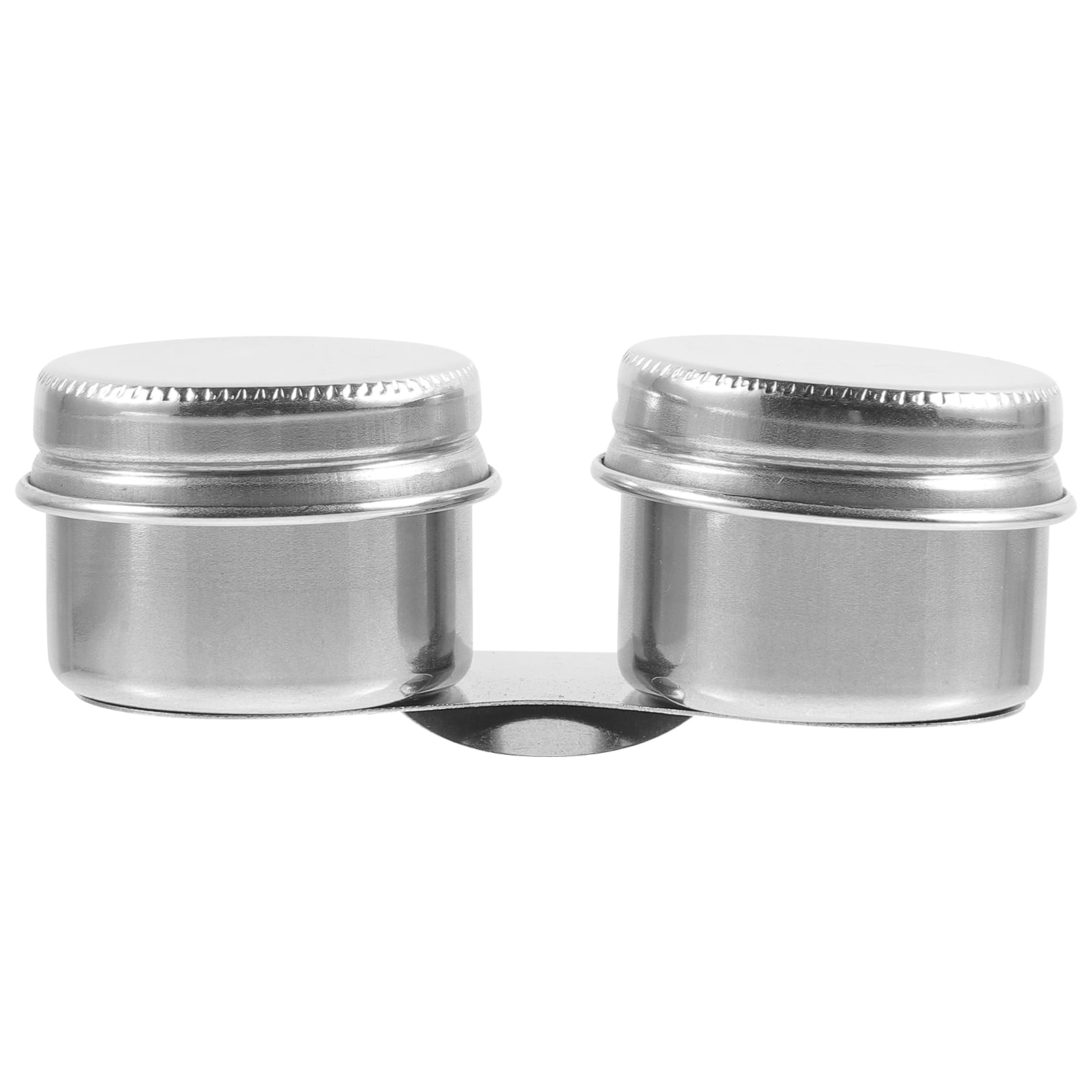 Double Palette Cup Stainless Steel Palette Cup with Lid Artist Paint