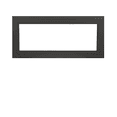 thumbnail image 1 of Double Pane Transom Window 36" x 12" Fixed Window Black Vinyl DP50 Argon Filled Glass Window, 1 of 5