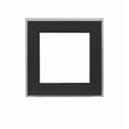 thumbnail image 1 of Double Pane Window 18" x 18" Argon Filled, Low-E Glass, Vinyl Square Windows (Black Front and White Back), 1 of 4