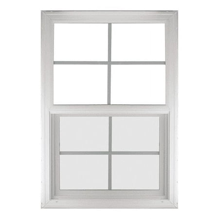 Double Pane Window 18" x 36" White Vinyl Window Low-E Glass Argon Gas Window Florida Approved