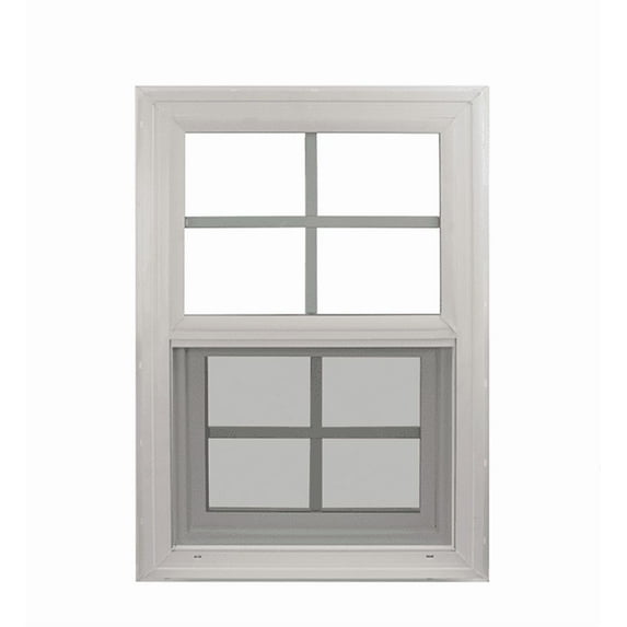 Double Pane Windows 20" x 30" White Vinyl Square Window, Argon Filled, Low-E Glass, Florida Approved