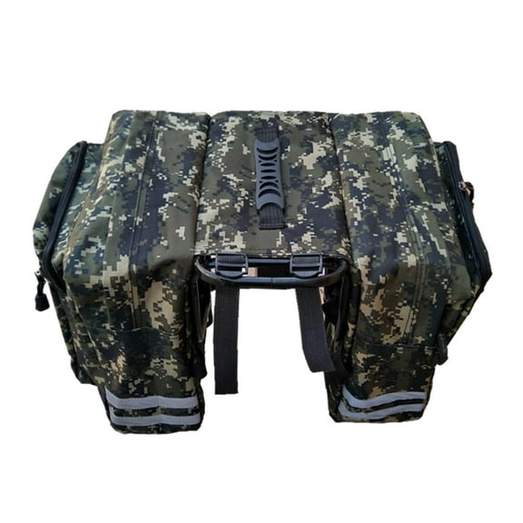 Double Pannier Back Seat Saddle Bag Suitcase Bag for Cycling