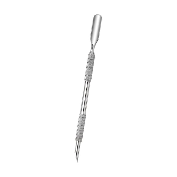 Double Partial Unguis Pusher Rustless Nonallergenic Tool For Epidermis Care Household Studio