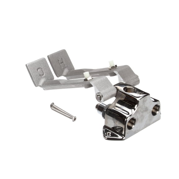 T&S Brass Double Pedal Valve, Ledge Mount, 1/2 Npt Inlet & B-0505 - Genuine OEM Replacement Part