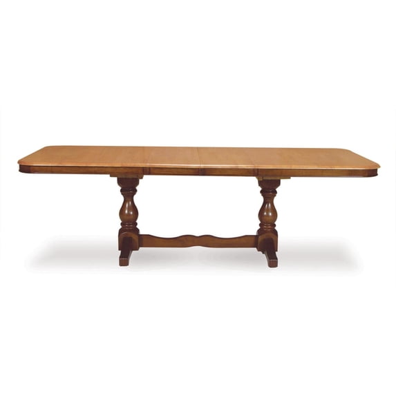 Double Pedestal Extension Table (Without Base)