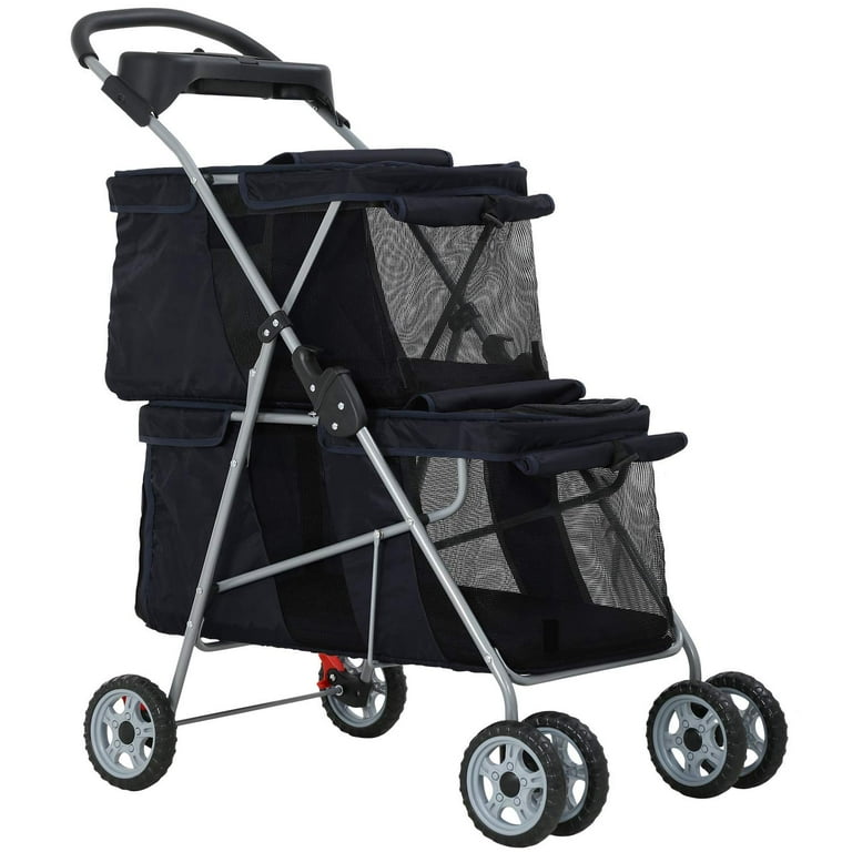 Double pet stroller walmart deals