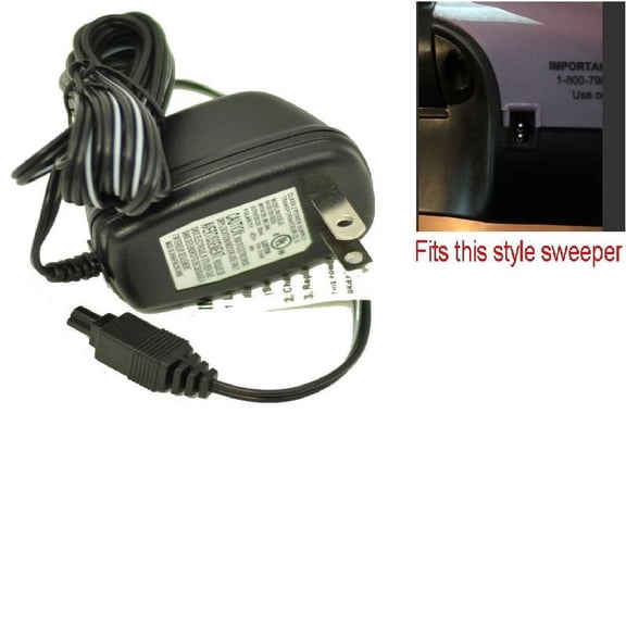 Double Pin Charger for Euro Pro Shark Sweeper AC Adaptor 36600 OTHERS UV617