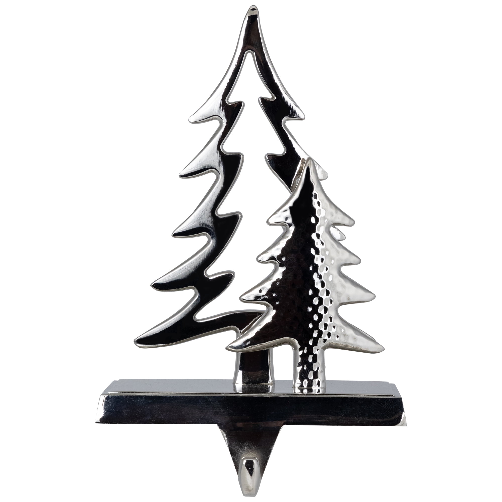 Northlight Double Pine Tree Christmas Stocking Holder - 7"