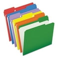 thumbnail image 1 of "Double-Ply Reinforced Top Tab Colored File Folders, 1/3-Cut Tabs: Assorted, Letter, 0.75"" Expansion, Assorted Colors, 100/Box | Bundle of 2 Boxes", 1 of 5