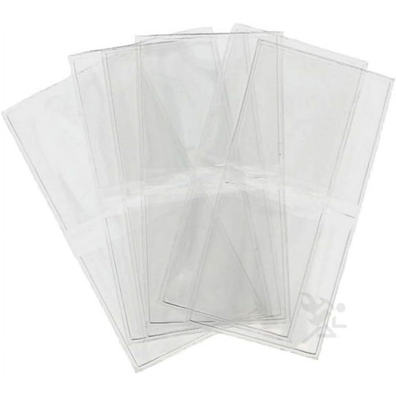 Double Pocket 2x2 Vinyl Coin Flips for Long Term Coin Storage by OnFireGuy (10,000 Flips)