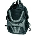 thumbnail image 1 of Double Pocket Backpack With Compartments And Straps, Polyester, Gray, 1 of 1
