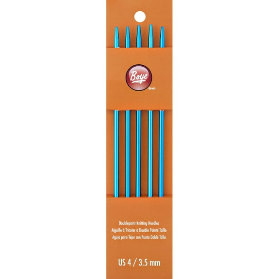 Double Point Aluminum Knitting Needles 7"-Size 4/3.5mm