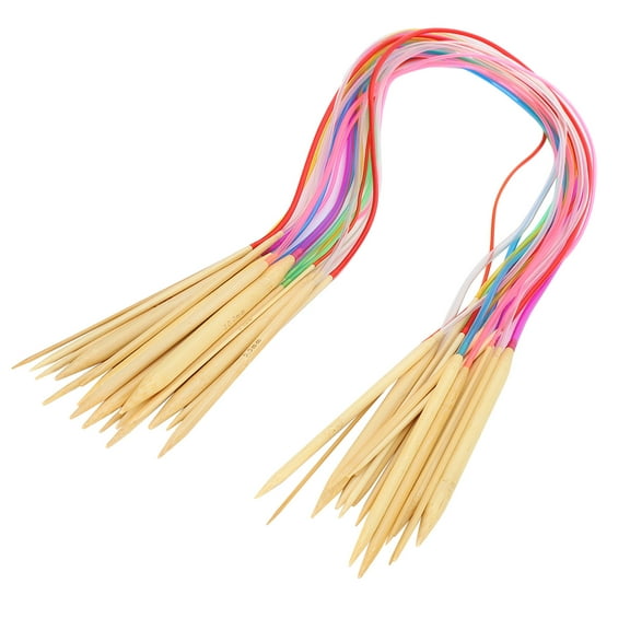 Double-Pointed Needle, Knitting Set Circular Needle For Home For Travel For 80cm+Accessories Pack