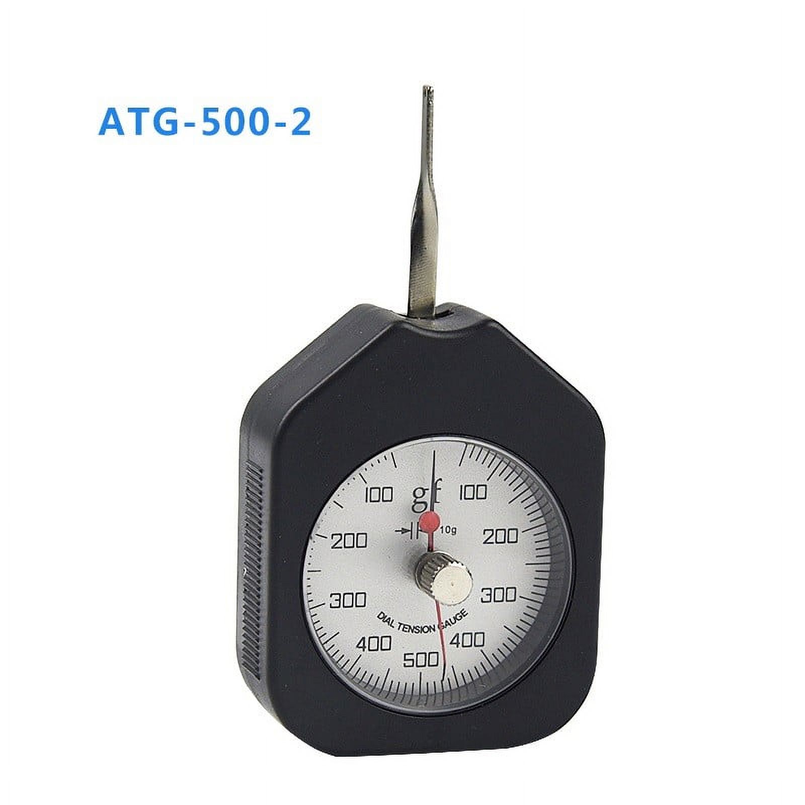 Double Pointer Tensionmeter Dial Tension Meter Gram Force Gauge 100500