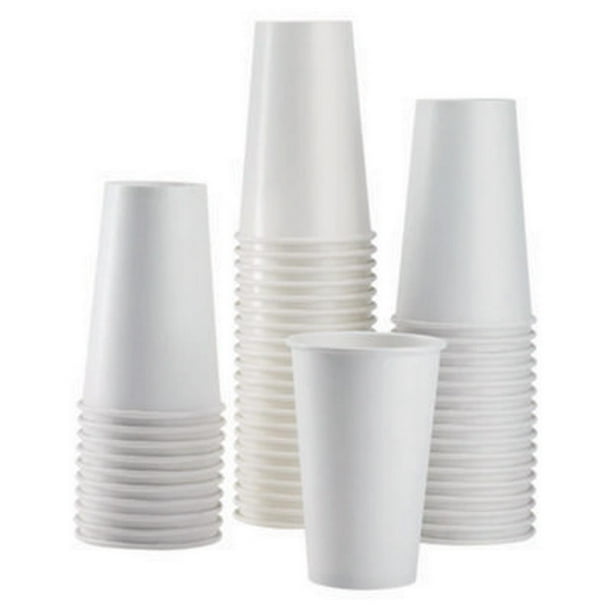 Double Poly Paper Cold Cups, 16 oz, White, 1,000/Carton Double Poly Paper Cold Cups, 16 oz, White, 1,000/Carton