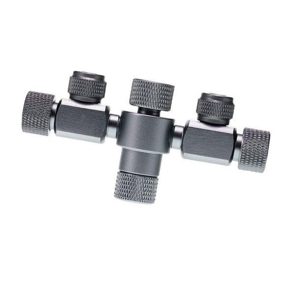 Double Port Aquarium Bubble Counter With Leakproof Mechanism Easy Installation CO2 Control For Plant Enthusiasts