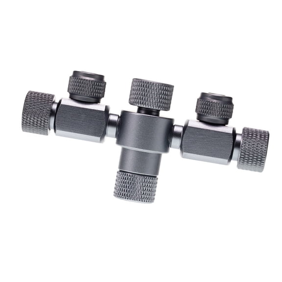 Double Port Aquarium Bubble Counter With Leakproof Mechanism Easy Installation CO2 Control For Plant Enthusiasts