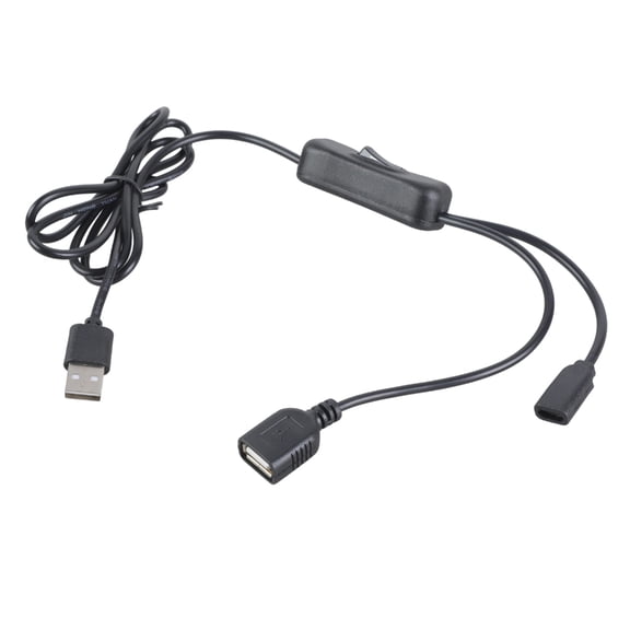 Double Port Charging Cable USB And Type CREATE Extension Cord With Power Change For Phones Tablets Admirers Radiances Speakers