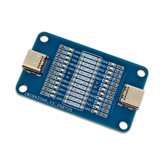 Double Port USB C Cable Tester Fiberglass Board for DIY Project Enthusiasts