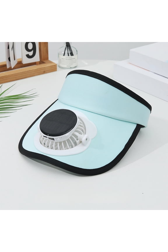 Double Power Solar And USB Fan Hat, High Speed Cooling With 360 Degree Adjustable Fan, Lightweight Ice Silk Sunshade, Long Battery Runtime, Low Noise, Easy Clean, Outdoor Fishing Beach Camping Hat