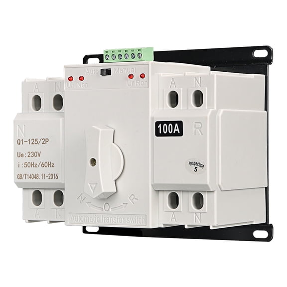 Double Power Transfer Switch 2P/4P Three-Phase Automatic Diverter Switch Ats
