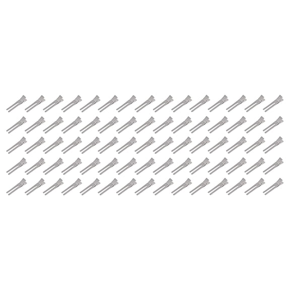 Double Prong Pin Curl Root Clips, Curly Girl Method Approved Curl Setting Section Hair Clips, 1.75'' Metal Clips for Hair Salon, Styling