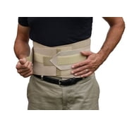 Double Pull Lumbar Sacral Back Support Brace X-Large