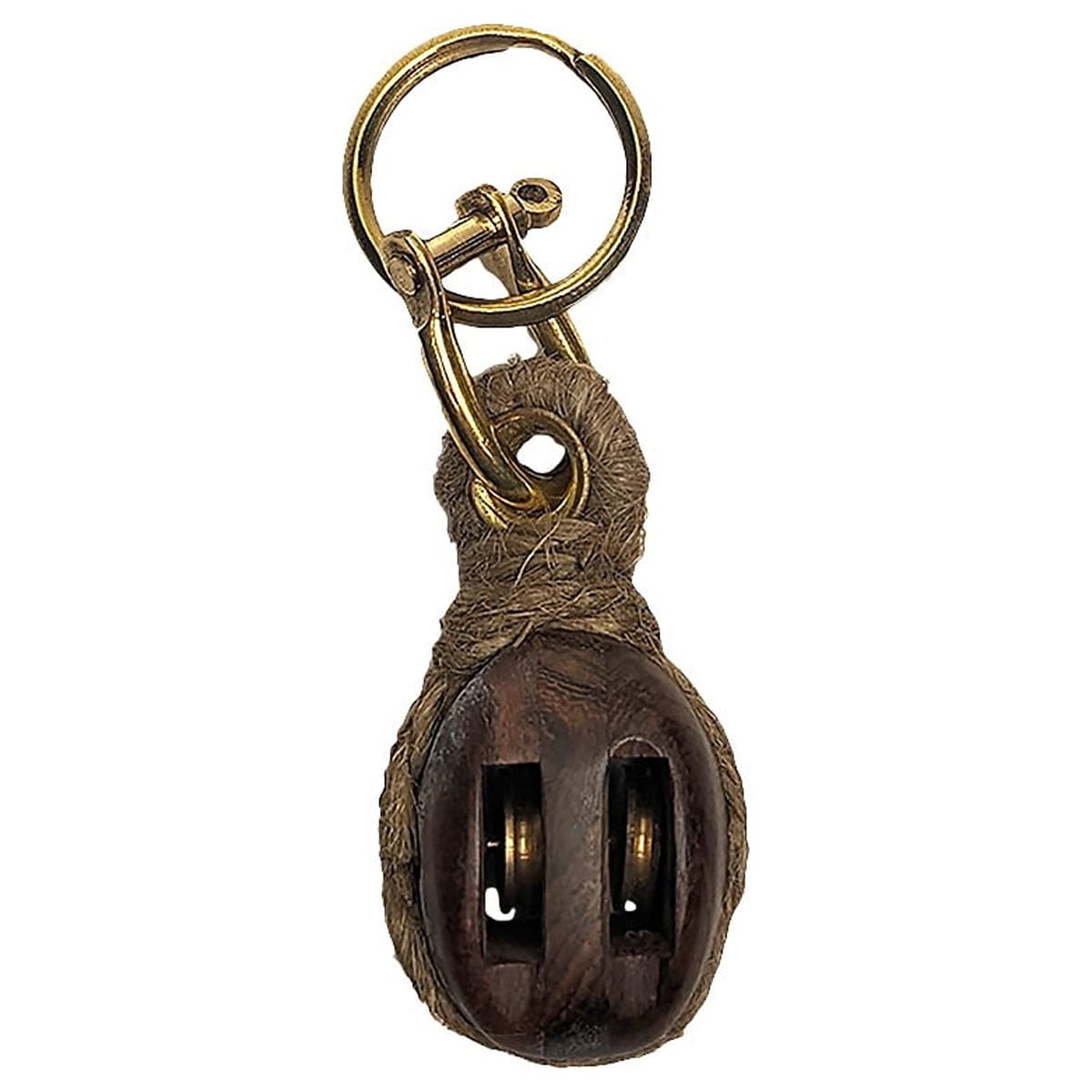 Sailing Rope Pulley Keychain Wooden Pully Block Tackle Hoist Nautical Key Ring Sailing Rope Pulley Keychain Wooden Pully Block Tackle Hoist Nautical Key Ring