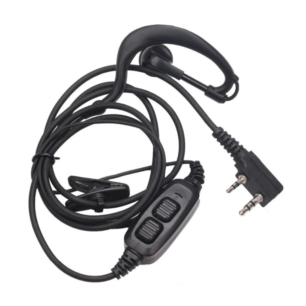 Double Push to Talk Adapter for 82 Series 2 Pin Plug Walkies Talkies ...