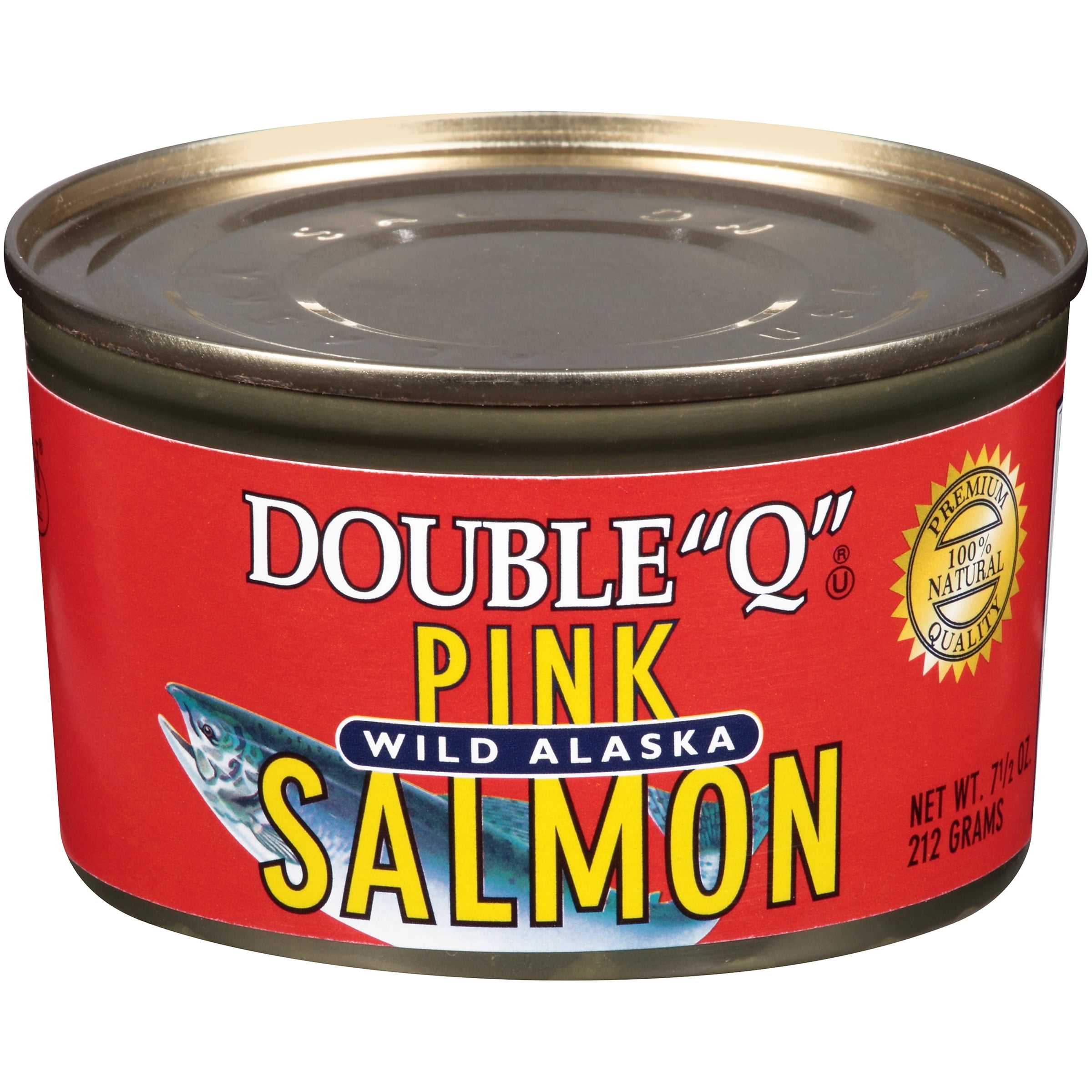 Double "Q" Wild Alaskan Canned Pink Salmon, 7.5 oz - Walmart.com