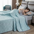 thumbnail image 1 of Double Quilt, All-Season Bedding, Soft and Breathable Cover, Stitch Design, Machine Washable, for Home and Bedroom Use, 1 of 9