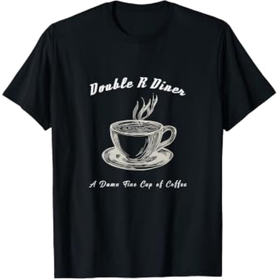 Double R Diner Peaks Fine Coffee Art T-Shirt