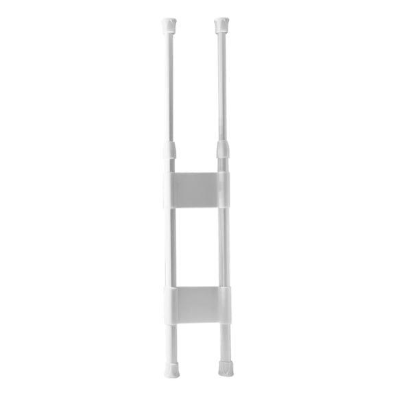 Double RV Refrigerator Bars, Non-Slip Adjustable RV Fridge Tension Rods, for Camper Refrigerator, Kitchen, Bookshelf, Cupboard