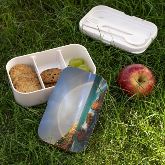 Double Rainbow Bento Lunch Box