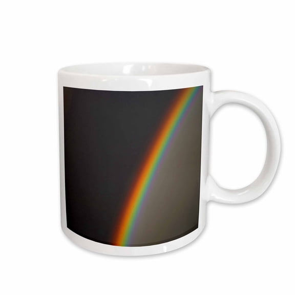 3drose, Double Rainbow, Dunedin, Otago, South Island, New Zealand-au02 Dwa6523 - David Wall, 15oz Mug
