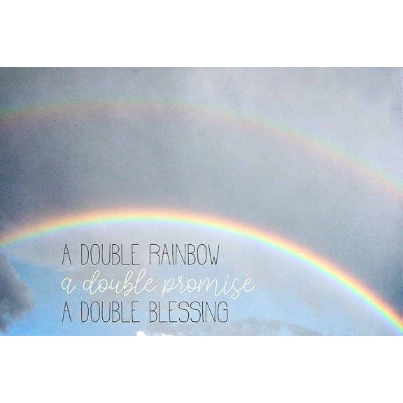 Double Rainbow by Kimberly Allen (36 x 24)