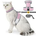 thumbnail image 1 of Cat Leash Double Reinforced Breakaway Reflective Pet Leash for Walking Training Escape Proof Durable Comfortable Adjustable Lightweight, 1 of 4