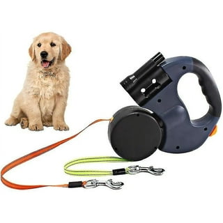 Dual retractable leash for small dogs outlet