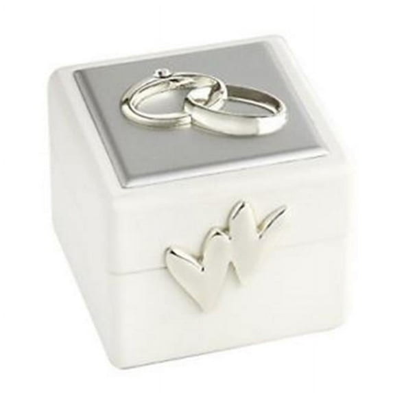 Double Rings Wedding Ring Box