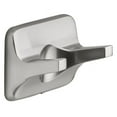 thumbnail image 1 of Double Robe Hook, Brushed Nickel, 1 of 1