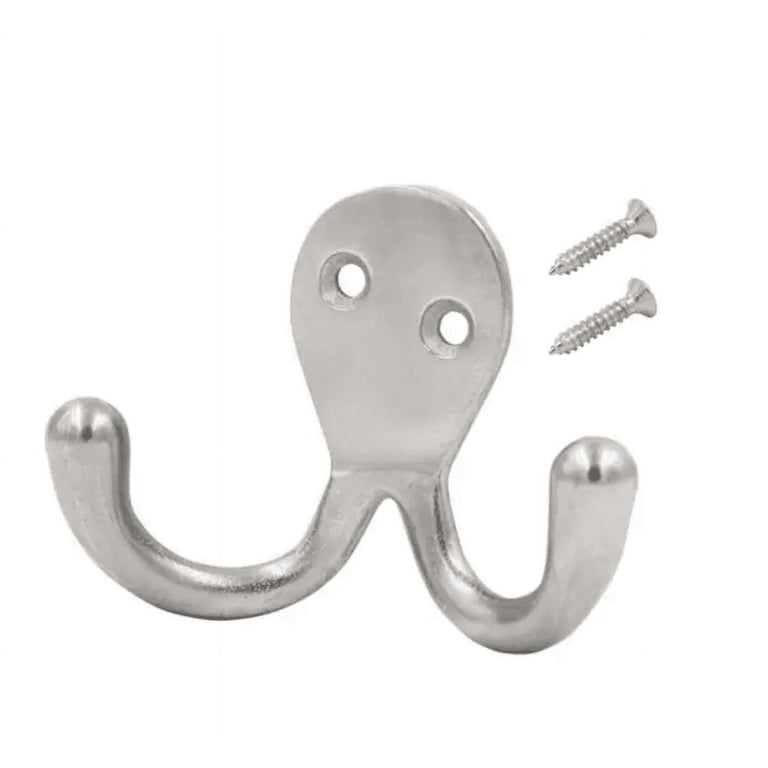 Double Robe Hook in Stainless Steel 17754