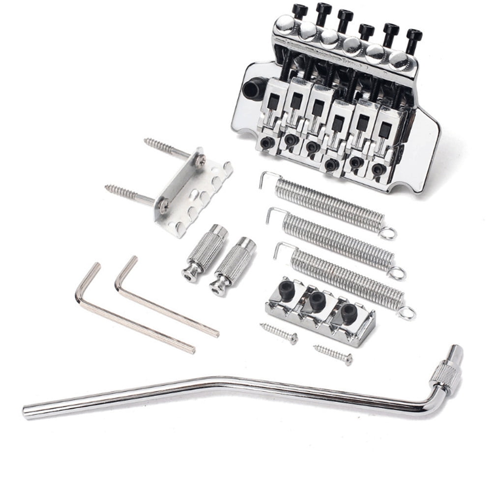 Double Roll Locking Tremolo System Bridge Electric Guitar Parts for Floyd Rose