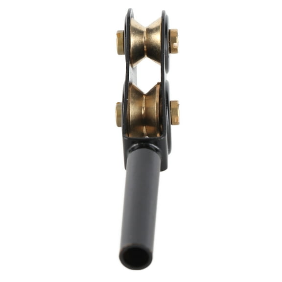 Double Roller Fishing Rod Guide Tip Pulley Ring Tips Boat Trolling Tool5.0mm