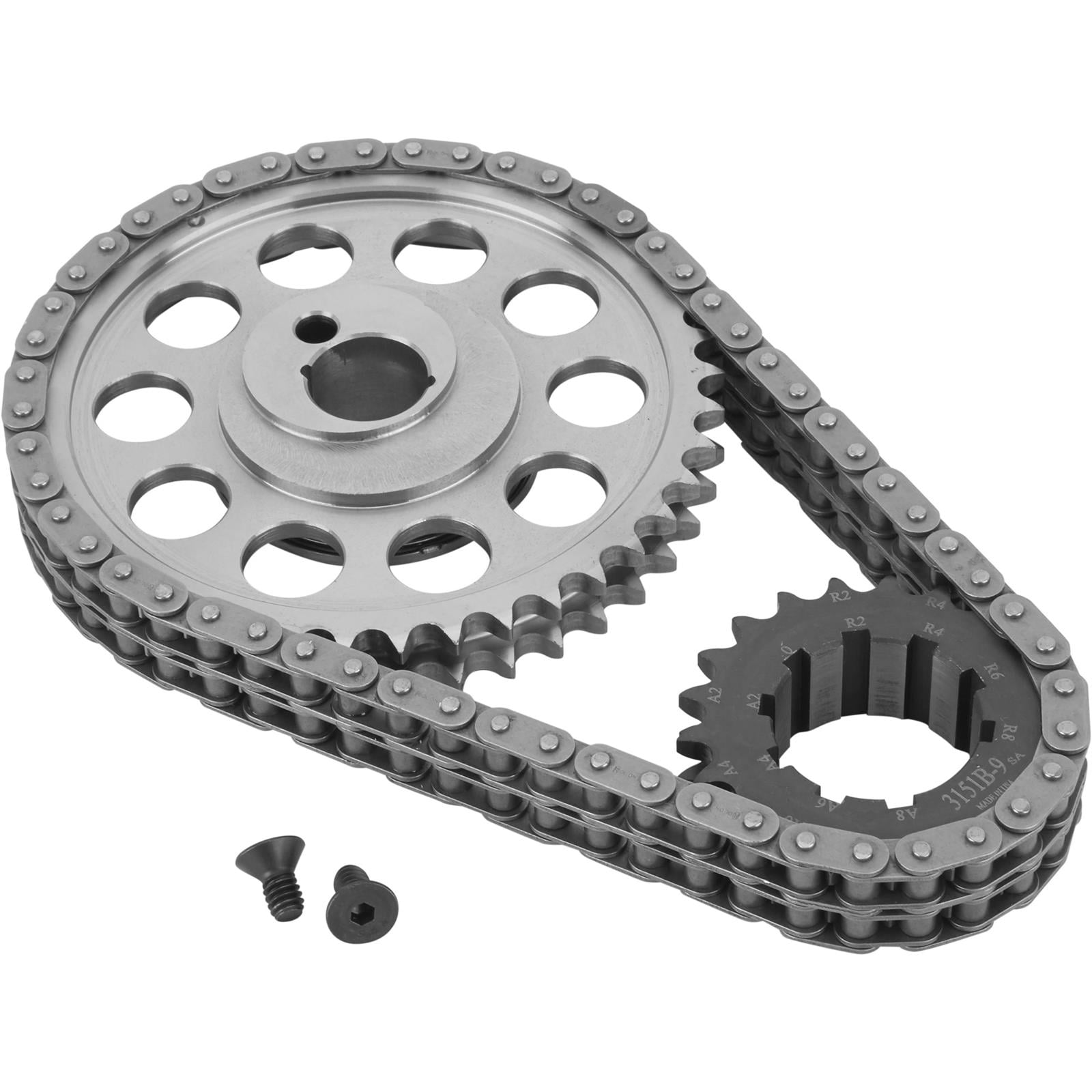 Double Roller Timing Set, Late SBF, 2-Piece Fuel Pump Eccentric ...