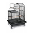 thumbnail image 1 of Double Roof Bird Cage with Playtop - Black, 1 of 1